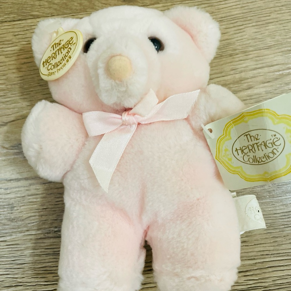 Ganz bros Ballerina Heritage Plush Toy in Soft Pink